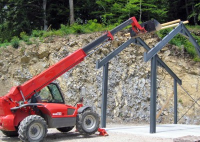 Construction métallique - atelier à Bogève