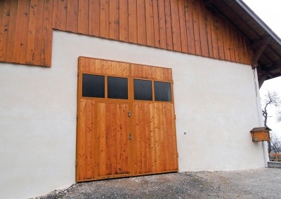 Porte de garage à Bogève